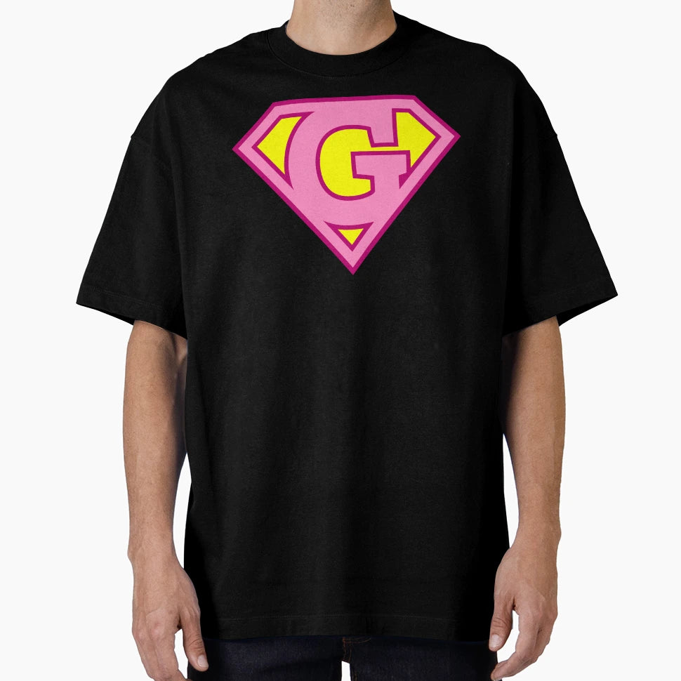 Letter G Super Letter Vol 2 T-Shirt - Novelty Apparel for Adults - T-Shirt, Sweatshirt, Hoodie