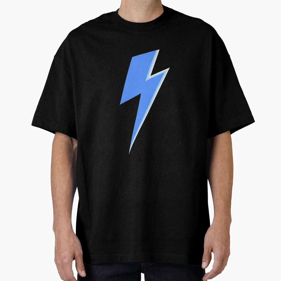 Blue Lightning Bolt T-Shirt - Streetwear Style Unisex - T-Shirt, Sweatshirt, Hoodie