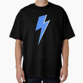 Blue Lightning Bolt T-Shirt - Streetwear Style Unisex - T-Shirt, Sweatshirt, Hoodie