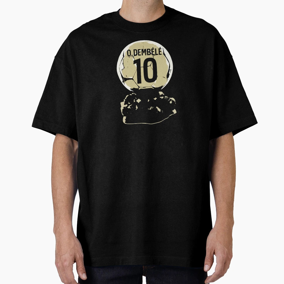 Ousmane Golden Ball T-Shirt - Trendy Graphic Men Women - T-Shirt, Sweatshirt, Hoodie