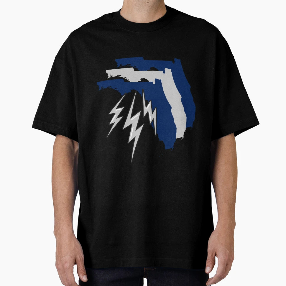 Florida Border Lightning T-Shirt - Streetwear Style Unisex - T-Shirt, Sweatshirt, Hoodie