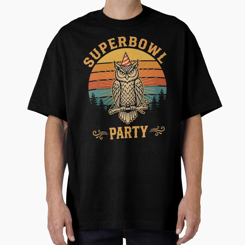 Superbowl Party T-Shirt - Streetwear Style Unisex - T-Shirt, Sweatshirt, Hoodie