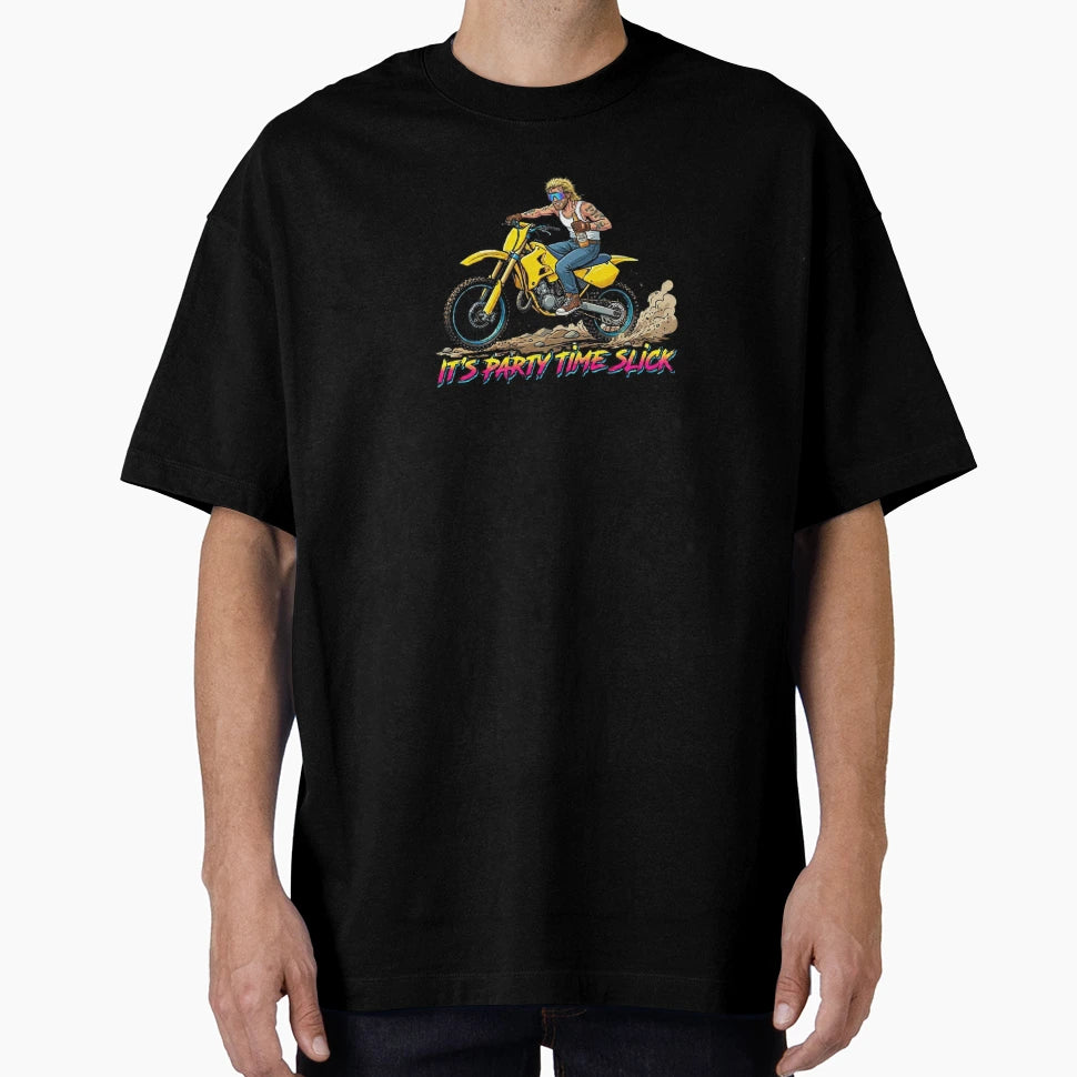 Its Party Time Slick T-Shirt - Custom Art Print for Adults - T-Shirt, Sweatshirt, Hoodie