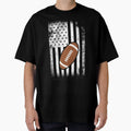 Sports American Flag Football T-Shirt - Casual Everyday Wear for Adults - T-Shirt, Sweatshirt, Hoodie