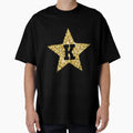K Gold Star T-Shirt - Aesthetic Graphic for Adults - T-Shirt, Sweatshirt, Hoodie
