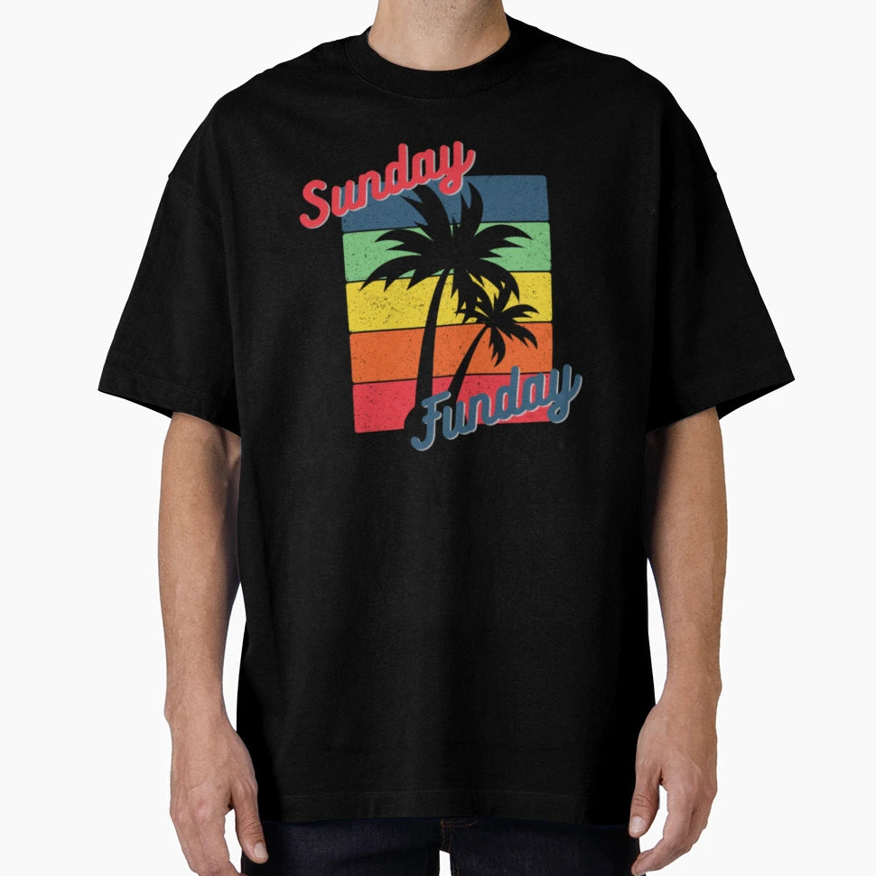 Sunday Funday T-Shirt - Minimalist Print for Adults - T-Shirt, Sweatshirt, Hoodie