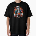 Zombie American Football Player T-Shirt - Graphic Print Unisex - T-Shirt, Sweatshirt, Hoodie