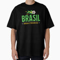 Brasil Football Soccer T-Shirt - Graphic Print Unisex - T-Shirt, Sweatshirt, Hoodie