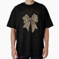 Charleston Leopard Coquette Bow T-Shirt - Aesthetic Graphic Unisex - T-Shirt, Sweatshirt, Hoodie