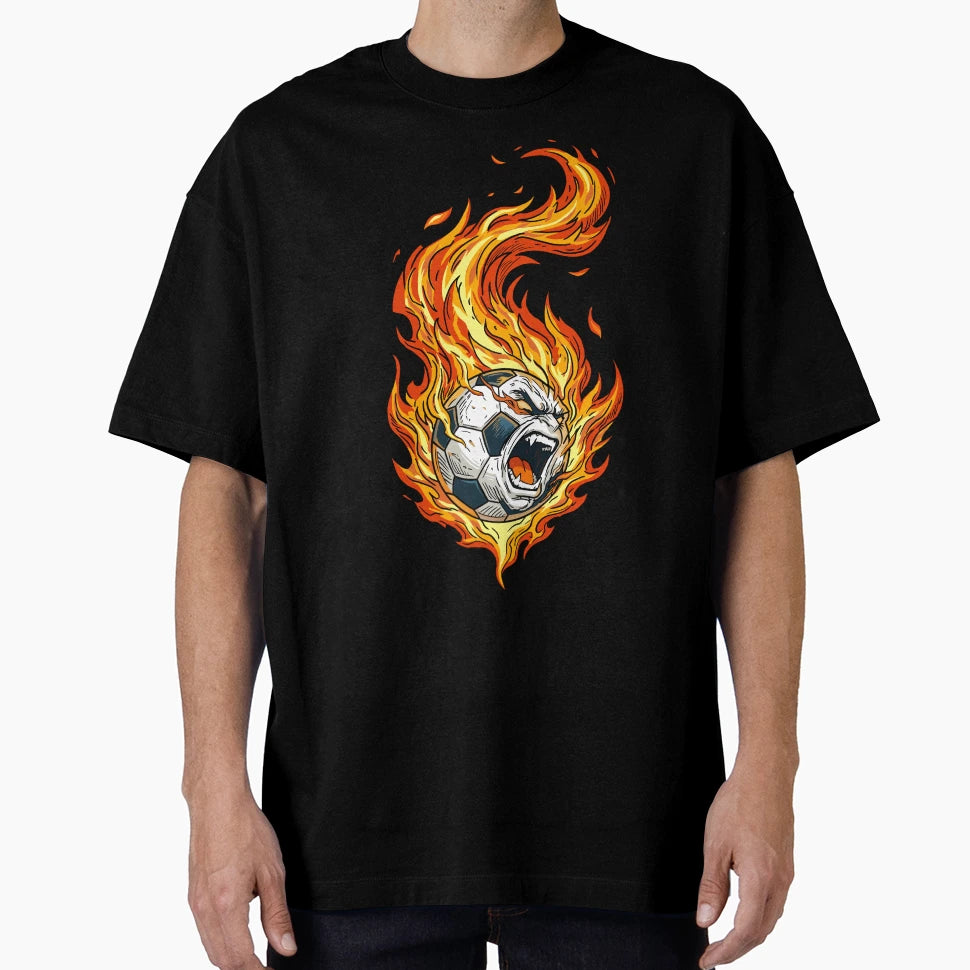 Fire Goal T-Shirt - Streetwear Style Unisex - T-Shirt, Sweatshirt, Hoodie