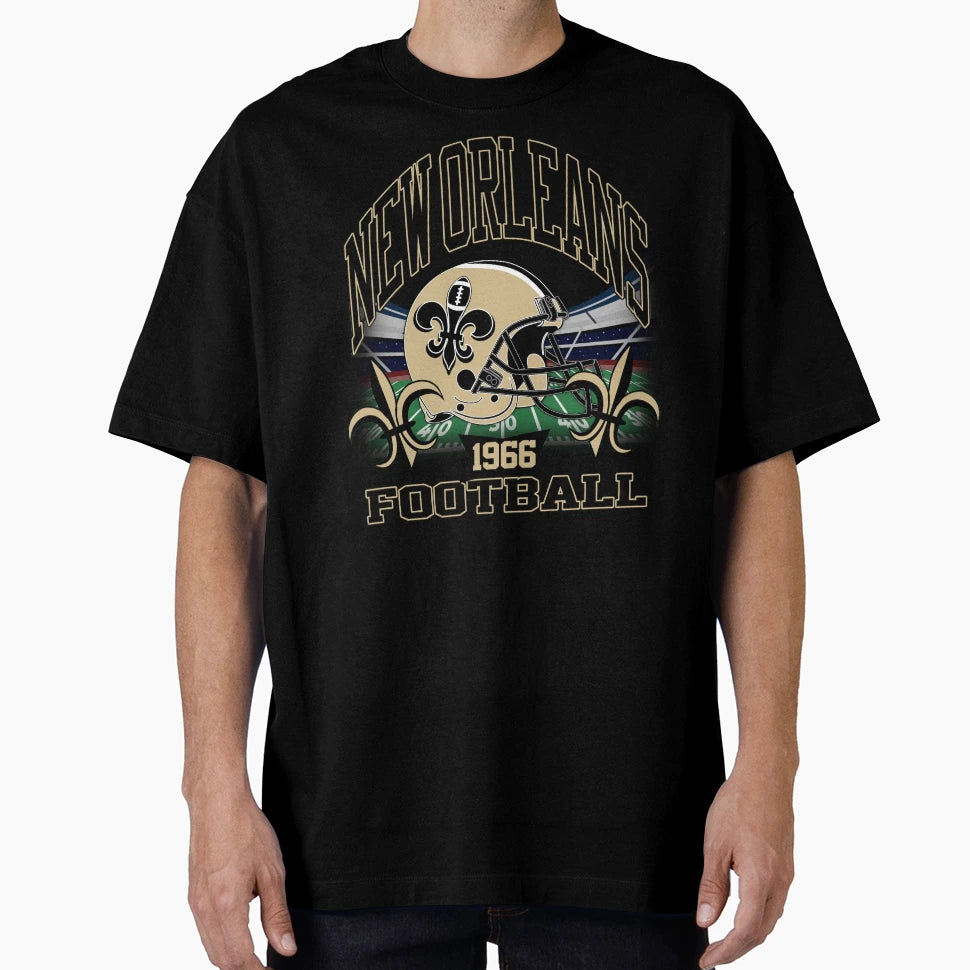 New Orleans Football Gridiron Legacy T-Shirt - Custom Art Print Men Women - T-Shirt, Sweatshirt, Hoodie