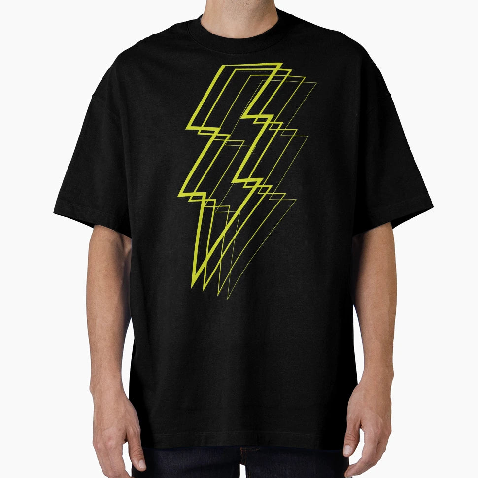 Lightening Bolt Green T-Shirt - Minimalist Print Men Women - T-Shirt, Sweatshirt, Hoodie
