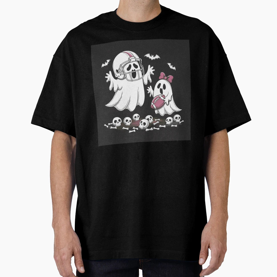 Little Halloween Ghost T-Shirt - Minimalist Print for Adults - T-Shirt, Sweatshirt, Hoodie