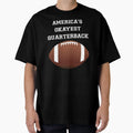 Americas Okayest Quarterback T-Shirt - Unique Graphic for Adults - T-Shirt, Sweatshirt, Hoodie
