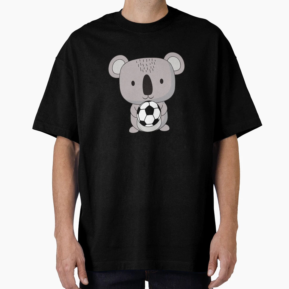 Koala Soccer Ball T-Shirt - Graphic Print Unisex - T-Shirt, Sweatshirt, Hoodie