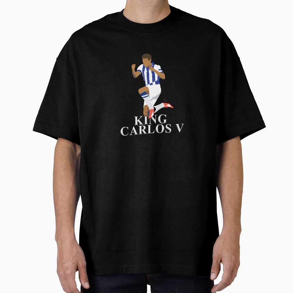 King Carlos Vela T-Shirt - Minimalist Print Men Women - T-Shirt, Sweatshirt, Hoodie