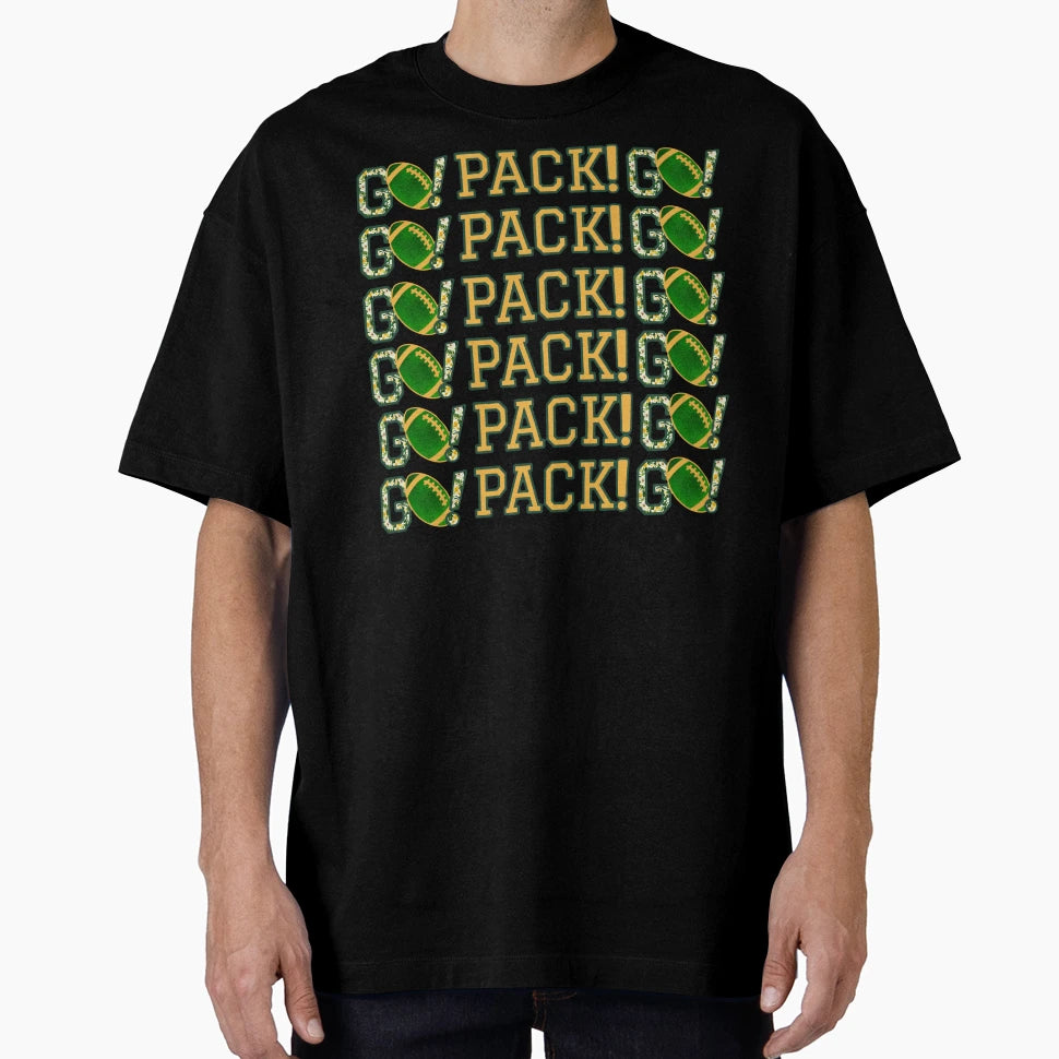Go Pack Go Floral T-Shirt - Casual Everyday Wear for Adults - T-Shirt, Sweatshirt, Hoodie