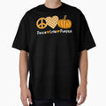 Peace Love Pumpkin T-Shirt - Streetwear Style for Adults - T-Shirt, Sweatshirt, Hoodie