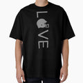S Love Football Football T-Shirt - Trendy Graphic for Adults - T-Shirt, Sweatshirt, Hoodie