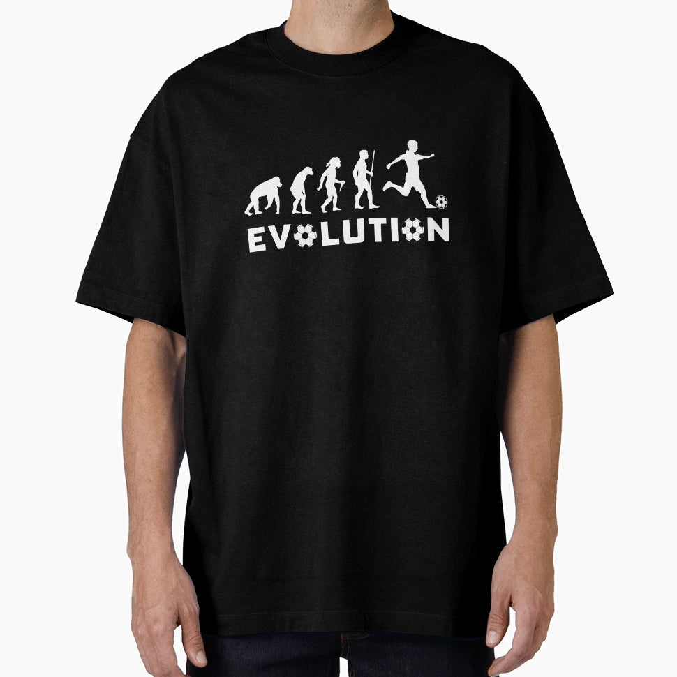 Soccer Human Evolution Sports Gift T-Shirt - Streetwear Style Unisex - T-Shirt, Sweatshirt, Hoodie