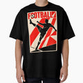 Football Kicking Player Silhouette T-Shirt - Aesthetic Graphic Unisex - T-Shirt, Sweatshirt, Hoodie