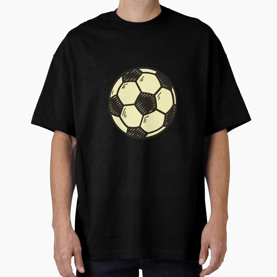 Soccer Ball T-Shirt - Casual Everyday Wear Men Women - T-Shirt, Sweatshirt, Hoodie