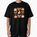Coquette Bow Pumpkin Season T-Shirt - Fun Novelty Design for Adults - T-Shirt, Sweatshirt, Hoodie