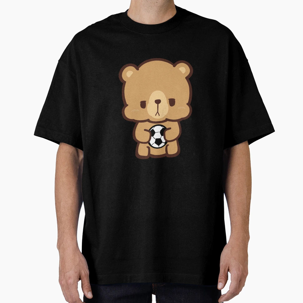 Soccer Bear T-Shirt - Streetwear Style Men Women - T-Shirt, Sweatshirt, Hoodie