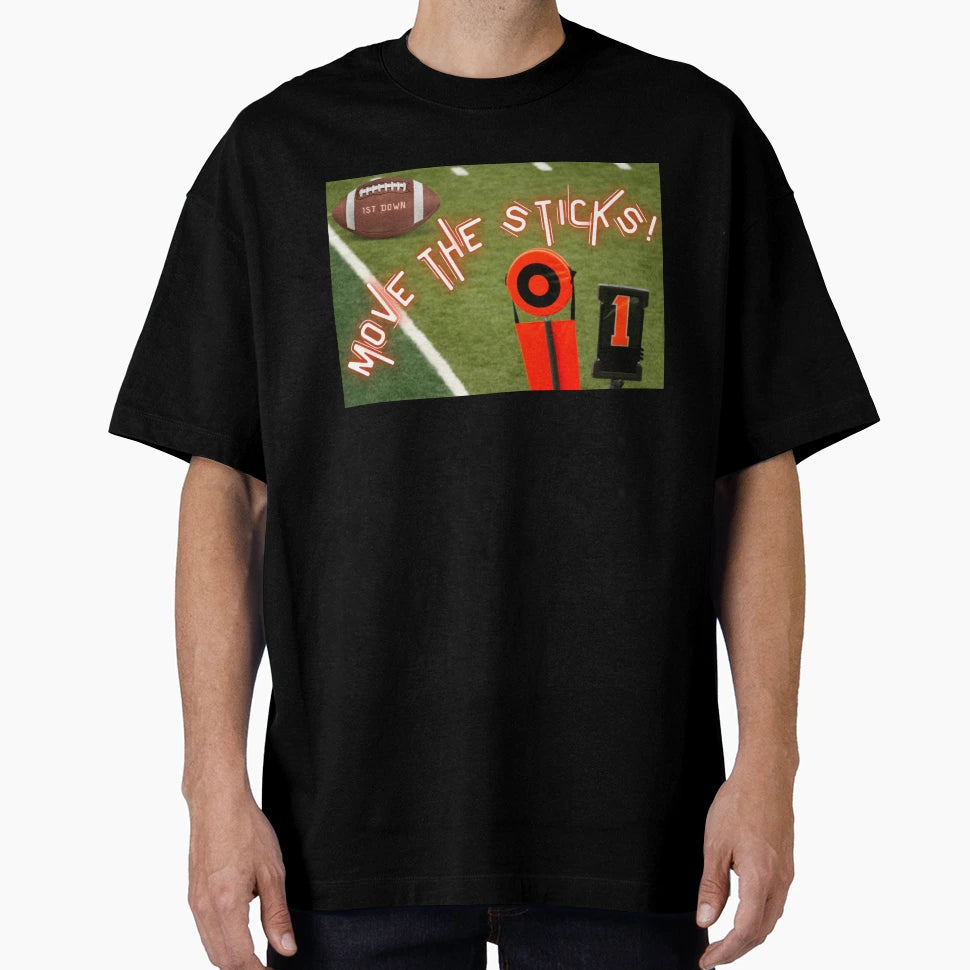 Move Sticks T-Shirt - Minimalist Print for Adults - T-Shirt, Sweatshirt, Hoodie
