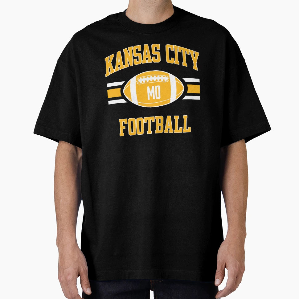 Kc Football Red T-Shirt - Fun Novelty Design Unisex - T-Shirt, Sweatshirt, Hoodie