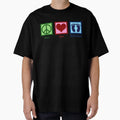 Peace Love Reflexology T-Shirt - Minimalist Print for Adults - T-Shirt, Sweatshirt, Hoodie