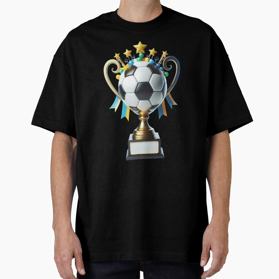 Football Trophy Stars T-Shirt - Trendy Graphic for Adults - T-Shirt, Sweatshirt, Hoodie