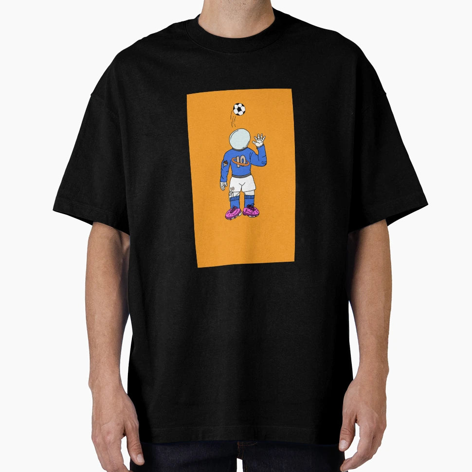 Soccer Astronaut T-Shirt - Custom Art Print for Adults - T-Shirt, Sweatshirt, Hoodie