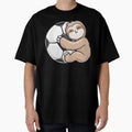 Soccer Adorable Sloth Loves Soccer T-Shirt - Fun Novelty Design Unisex - T-Shirt, Sweatshirt, Hoodie
