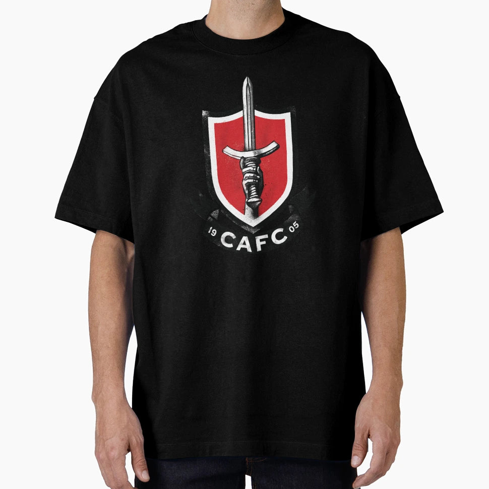 Reimagined Football Badge T-Shirt - Casual Everyday Wear Unisex - T-Shirt, Sweatshirt, Hoodie