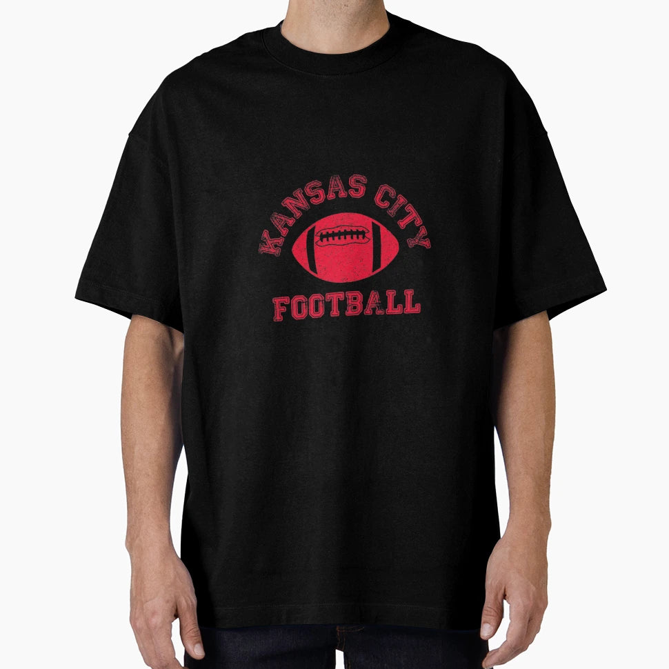 Kansas City Distressed Pro Football T-Shirt - Novelty Apparel Men Women - T-Shirt, Sweatshirt, Hoodie