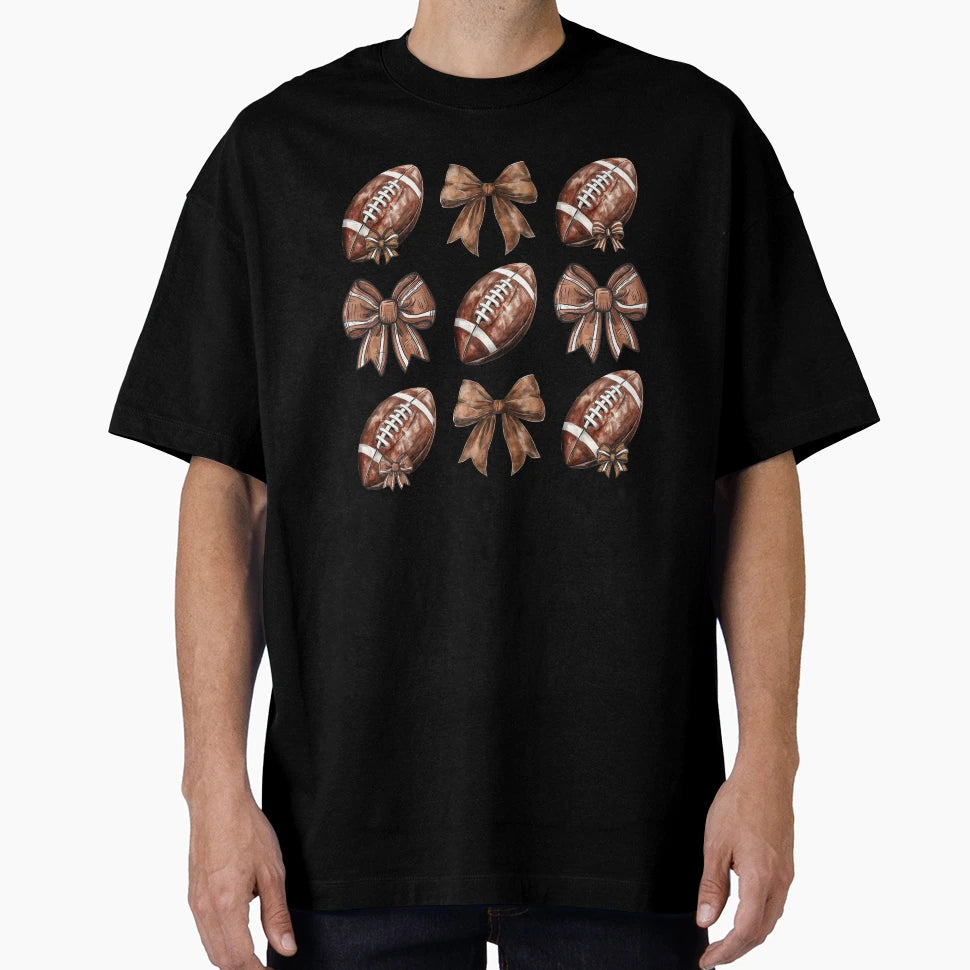Coquette Football T-Shirt - Novelty Apparel Men Women - T-Shirt, Sweatshirt, Hoodie