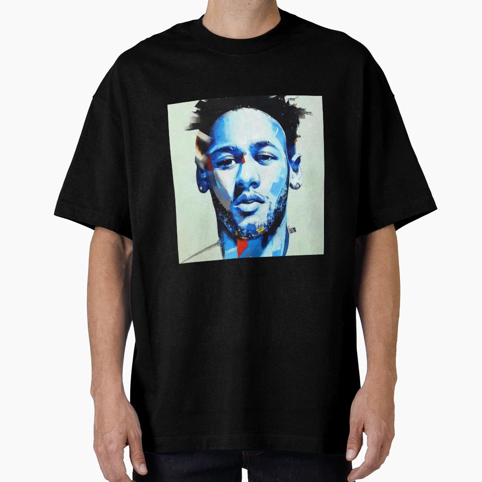 Blue Neymar T-Shirt - Custom Art Print for Adults - T-Shirt, Sweatshirt, Hoodie