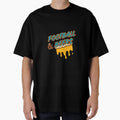 Football Beers Sunday Routine Funny T-Shirt - Custom Art Print for Adults - T-Shirt, Sweatshirt, Hoodie