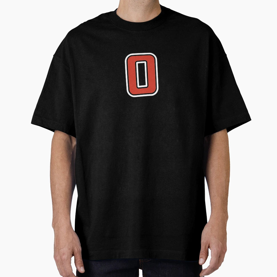 Letter O Initial O Varsity Red T-Shirt - Unique Graphic for Adults - T-Shirt, Sweatshirt, Hoodie