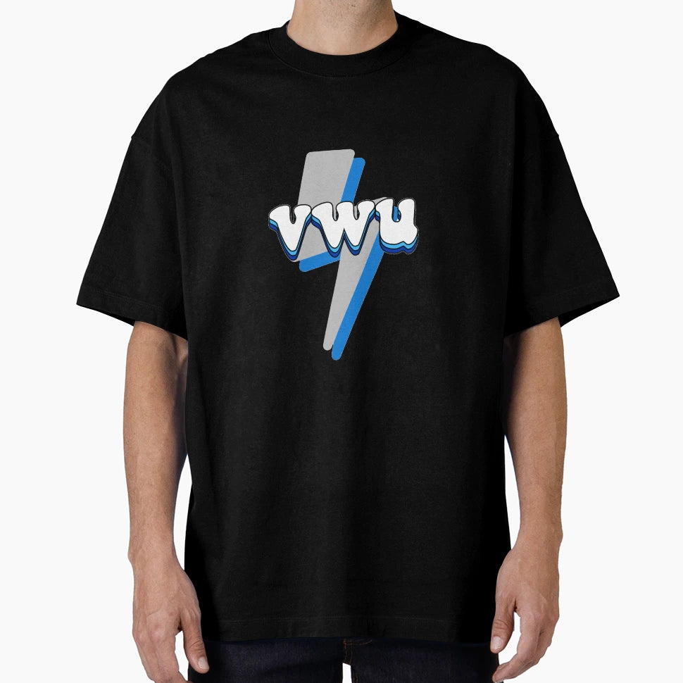 Virginia Wesleyan Lightning Bolt T-Shirt - Novelty Apparel for Adults - T-Shirt, Sweatshirt, Hoodie