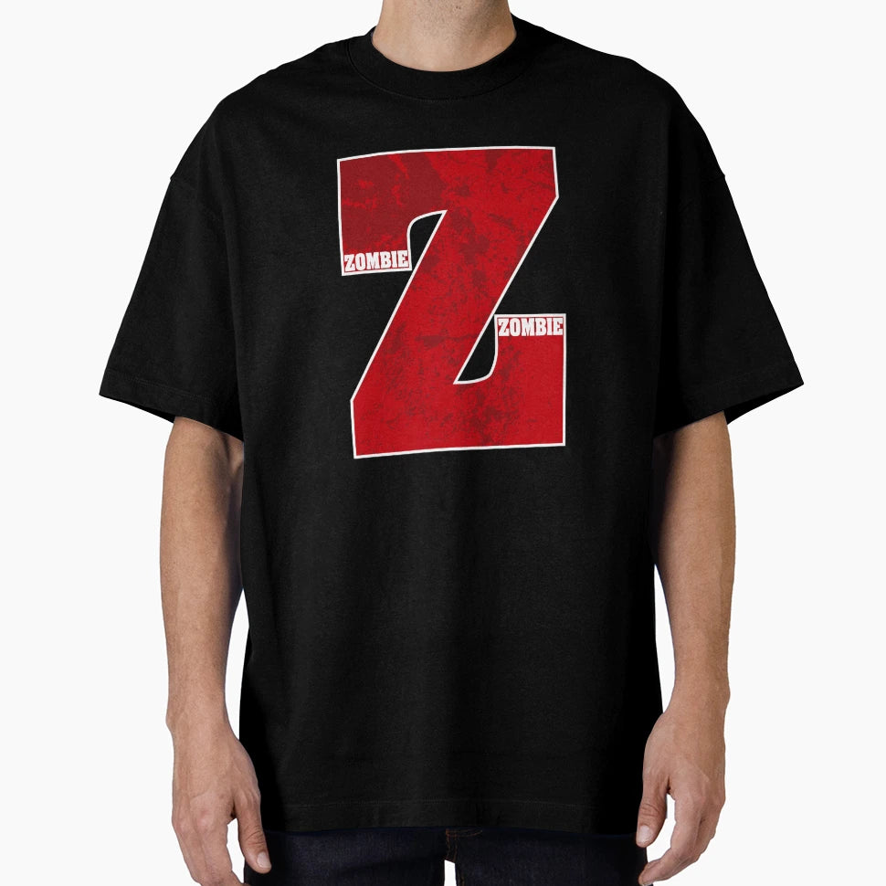 Letter Z Zombie Dead Horror T-Shirt - Minimalist Print Men Women - T-Shirt, Sweatshirt, Hoodie