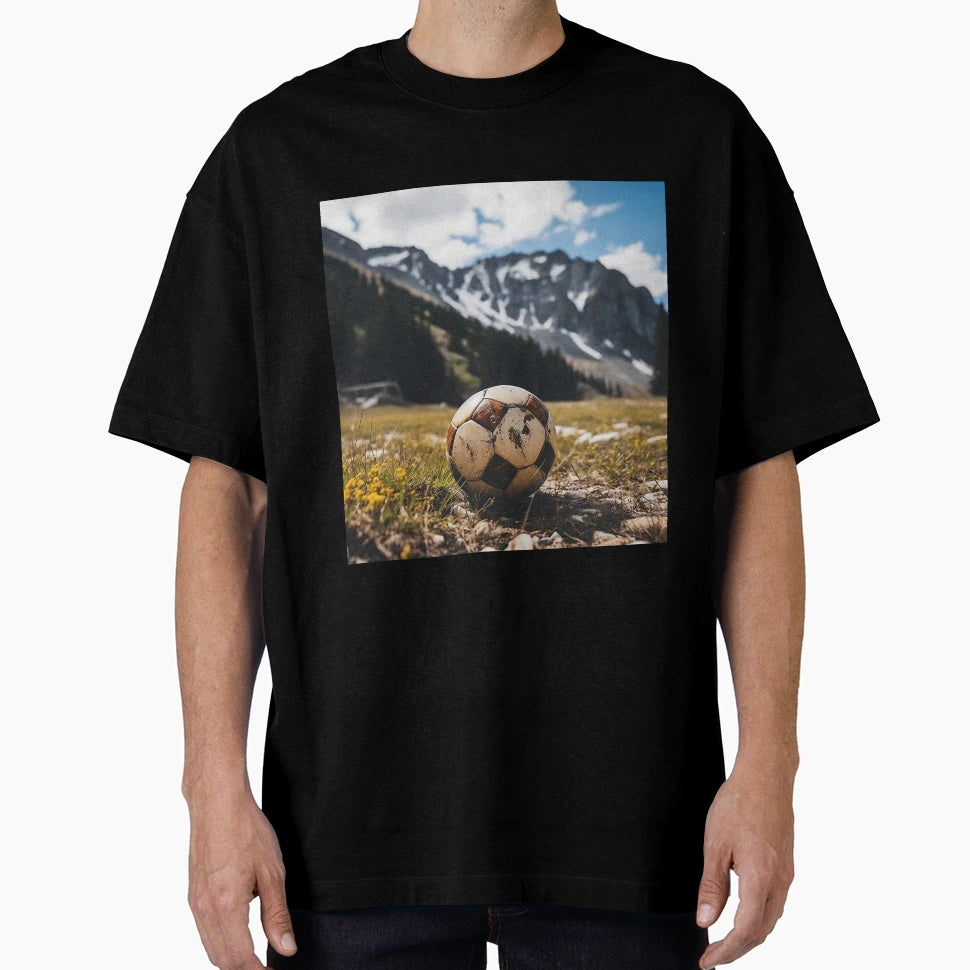 Thrilling World Football T-Shirt - Minimalist Print for Adults - T-Shirt, Sweatshirt, Hoodie