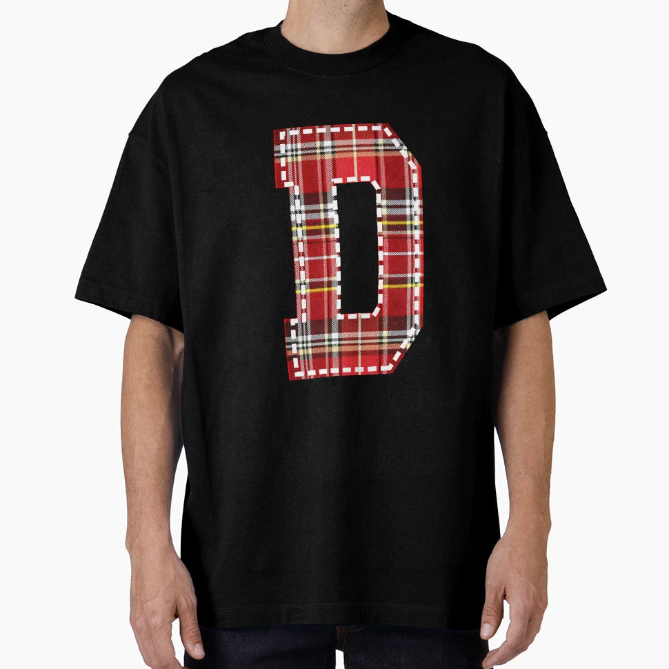 Letter D Capital Alphabet T-Shirt - Streetwear Style Unisex - T-Shirt, Sweatshirt, Hoodie