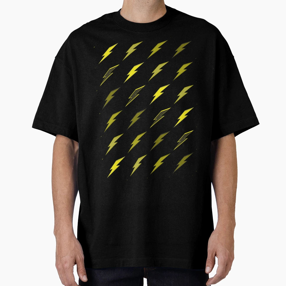 Lightning Pattern T-Shirt - Unique Graphic Men Women - T-Shirt, Sweatshirt, Hoodie