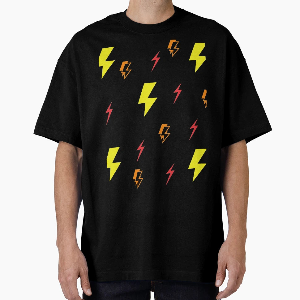 Lightning Pattern T-Shirt - Custom Art Print Unisex - T-Shirt, Sweatshirt, Hoodie