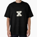 X Letter Patch T-Shirt - Aesthetic Graphic Unisex - T-Shirt, Sweatshirt, Hoodie