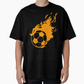 Football Flame Fire Club Logo T-Shirt - Streetwear Style for Adults - T-Shirt, Sweatshirt, Hoodie