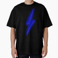 Lightning Bolt Blue T-Shirt - Unique Graphic Unisex - T-Shirt, Sweatshirt, Hoodie