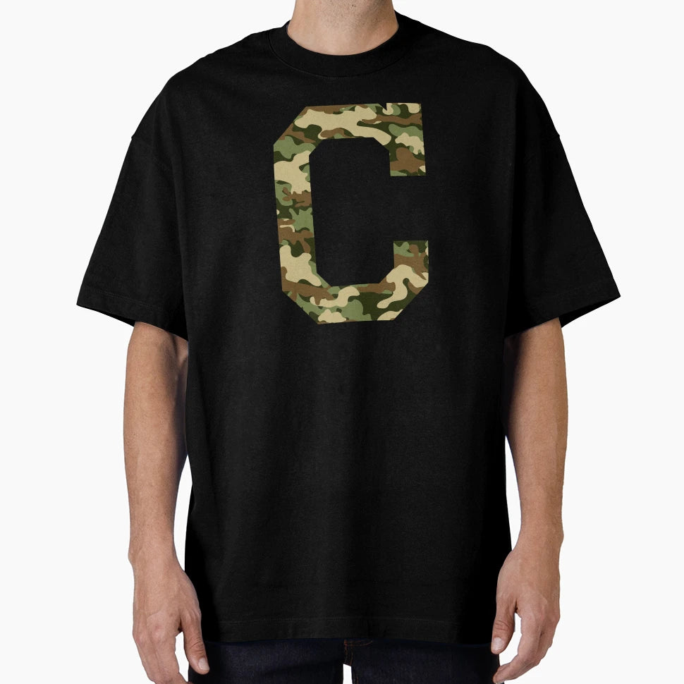 Woodland Camo C T-Shirt - Trendy Graphic Unisex - T-Shirt, Sweatshirt, Hoodie
